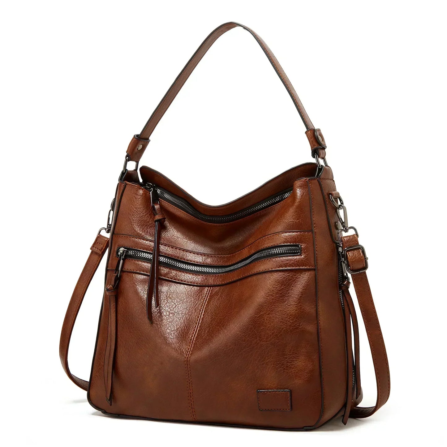 Muriel™’s Vintage Charm | Leather Shoulder Bag