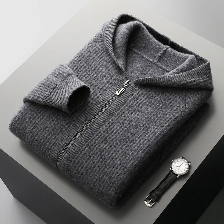 Sorrento Cashmere Zip-up Hoodie