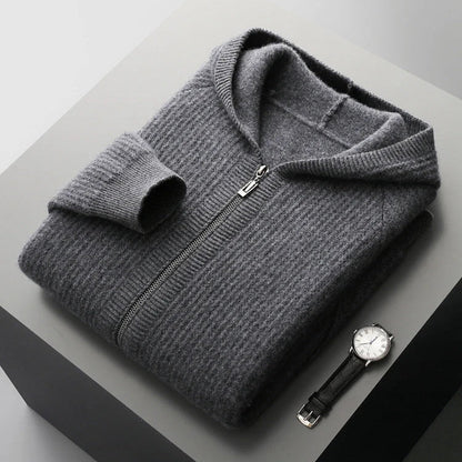 Sorrento Cashmere Zip-up Hoodie