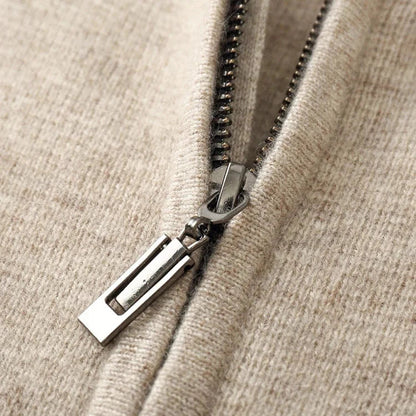 Caruso™ Cashmere Zip Hoodie