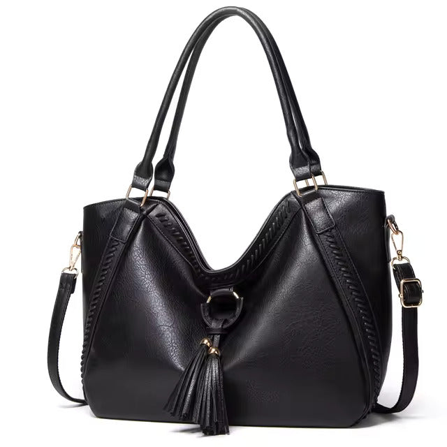 Nellie™’s Elegant Sophistication | Leather Shoulder Bag