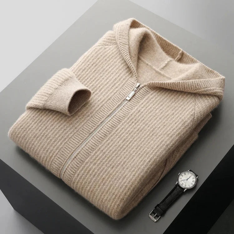 Sorrento Cashmere Zip-up Hoodie