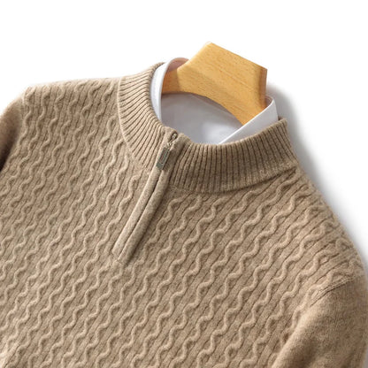 Riven Cashmere Trøje
