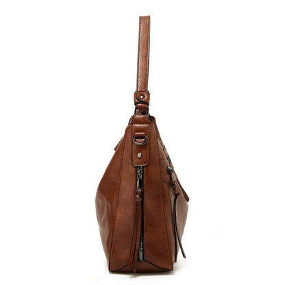 Muriel™’s Vintage Charm | Leather Shoulder Bag