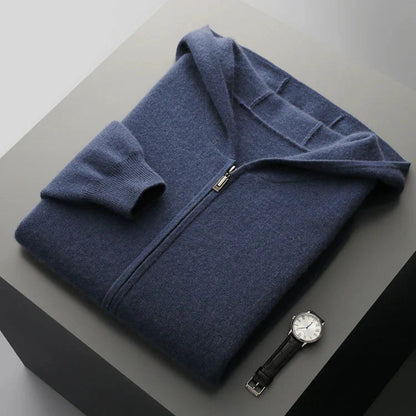 Caruso™ Cashmere Zip Hoodie