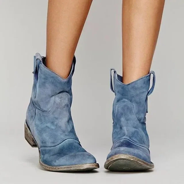 Destiny™ – Vintage Cowboy Ankle Boots