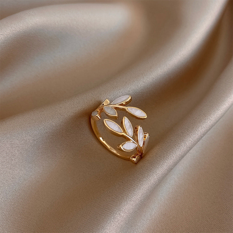 Pure - Adjustable Opal Blade Ring
