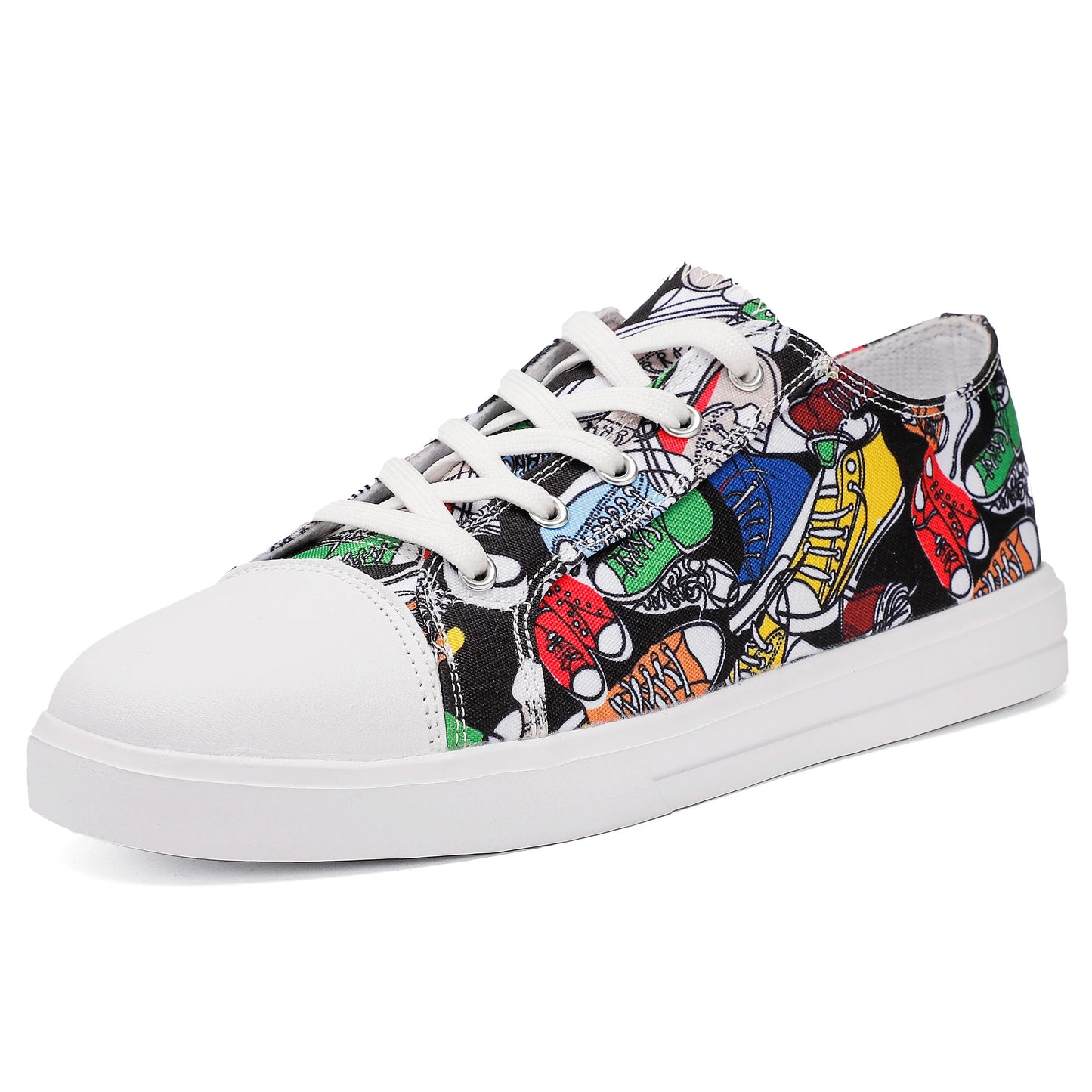 Doodle Mesh Sneakers