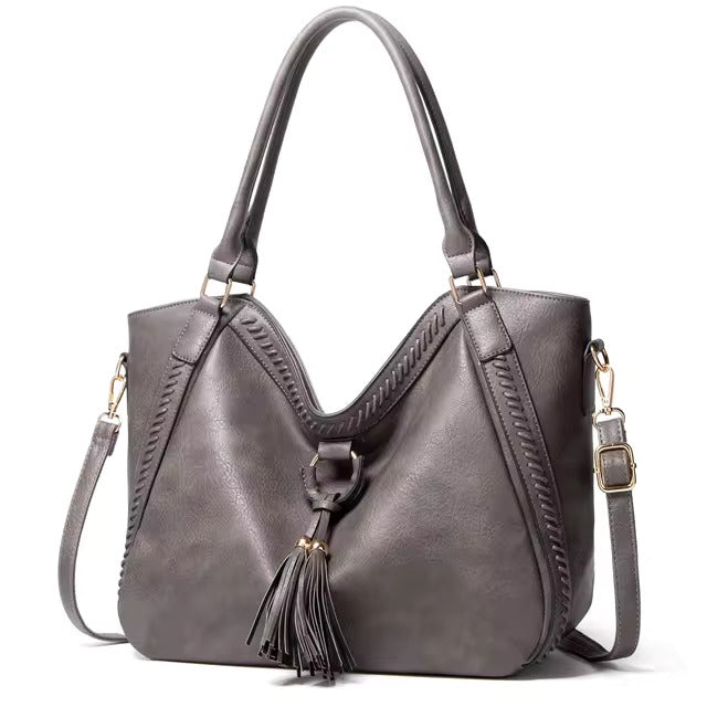 Nellie™’s Elegant Sophistication | Leather Shoulder Bag