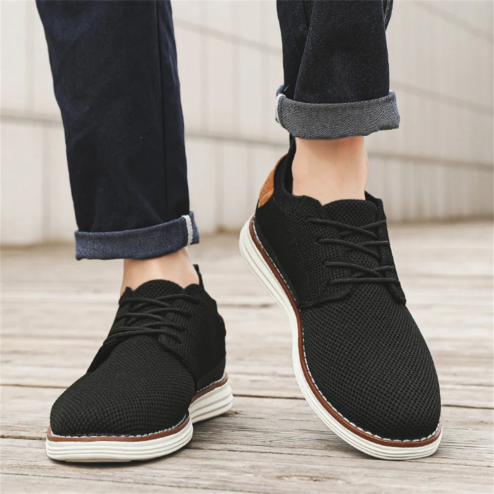 H&L Preston Knit Oxfords