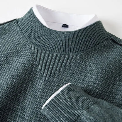 H&L Marven Jacquard Sweater