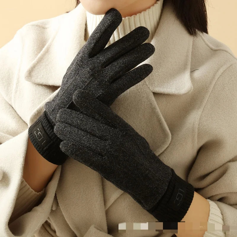 Alina - Cashmere-Blend Touchscreen Gloves