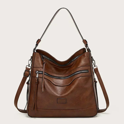 Muriel™’s Vintage Charm | Leather Shoulder Bag