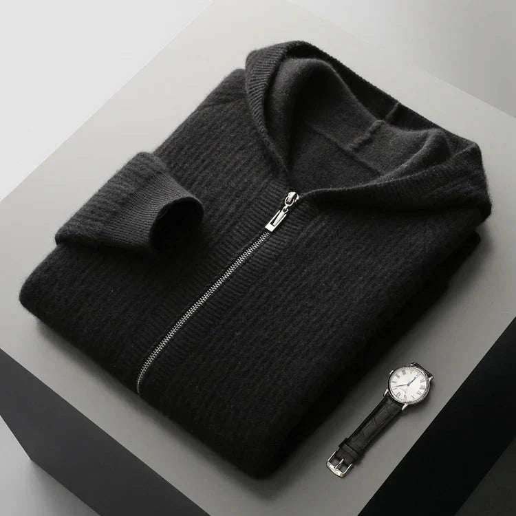 Sorrento Cashmere Zip-up Hoodie