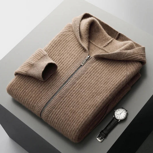 Sorrento Cashmere Zip-up Hoodie