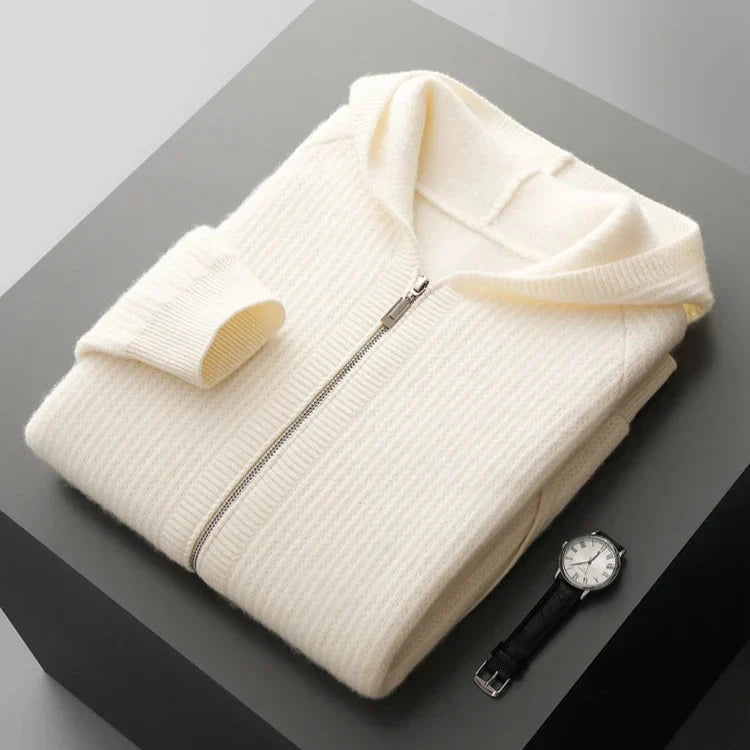 Sorrento Cashmere Zip-up Hoodie
