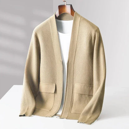 Amari™ Cashmere Strikket Cardigan