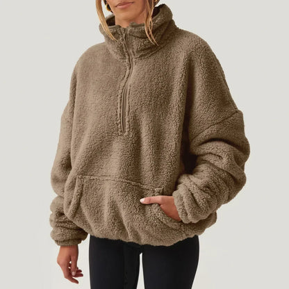 Butter Soft Teddy Cropped Sweater