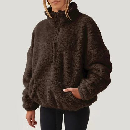Butter Soft Teddy Cropped Sweater