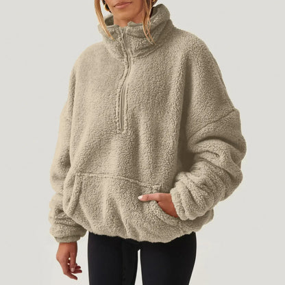 Butter Soft Teddy Cropped Sweater