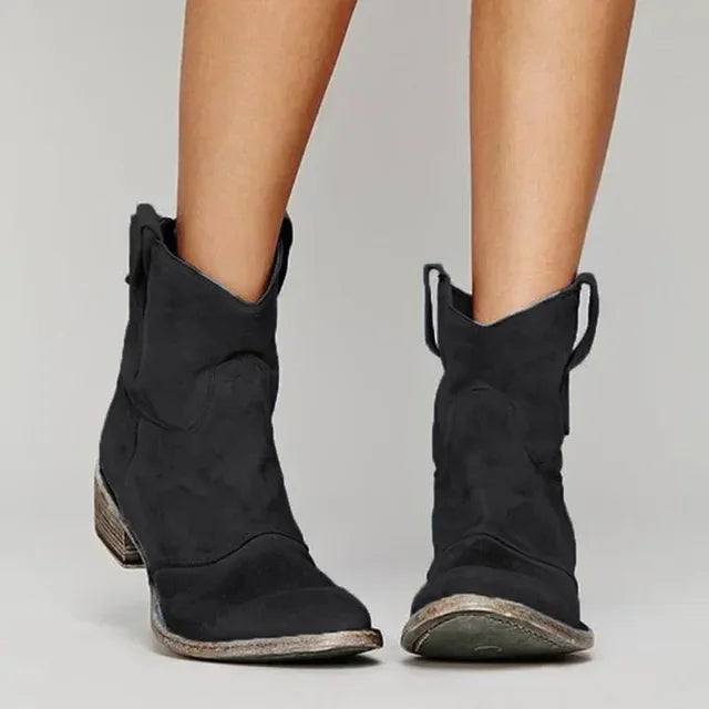 Destiny™ – Vintage Cowboy Ankle Boots