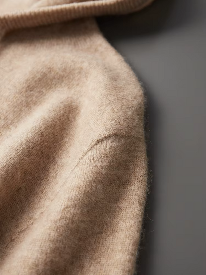 PURE EXTRA-FINE MERINO WOOL LEISURE HOODIE