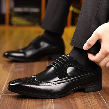 Belgrave Hand-Burnished Oxford Brogues