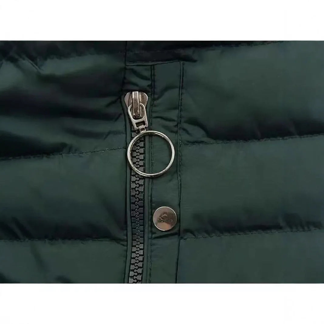 Ida™ Vinterjakke Varm Fleece Casual Lang Jakke