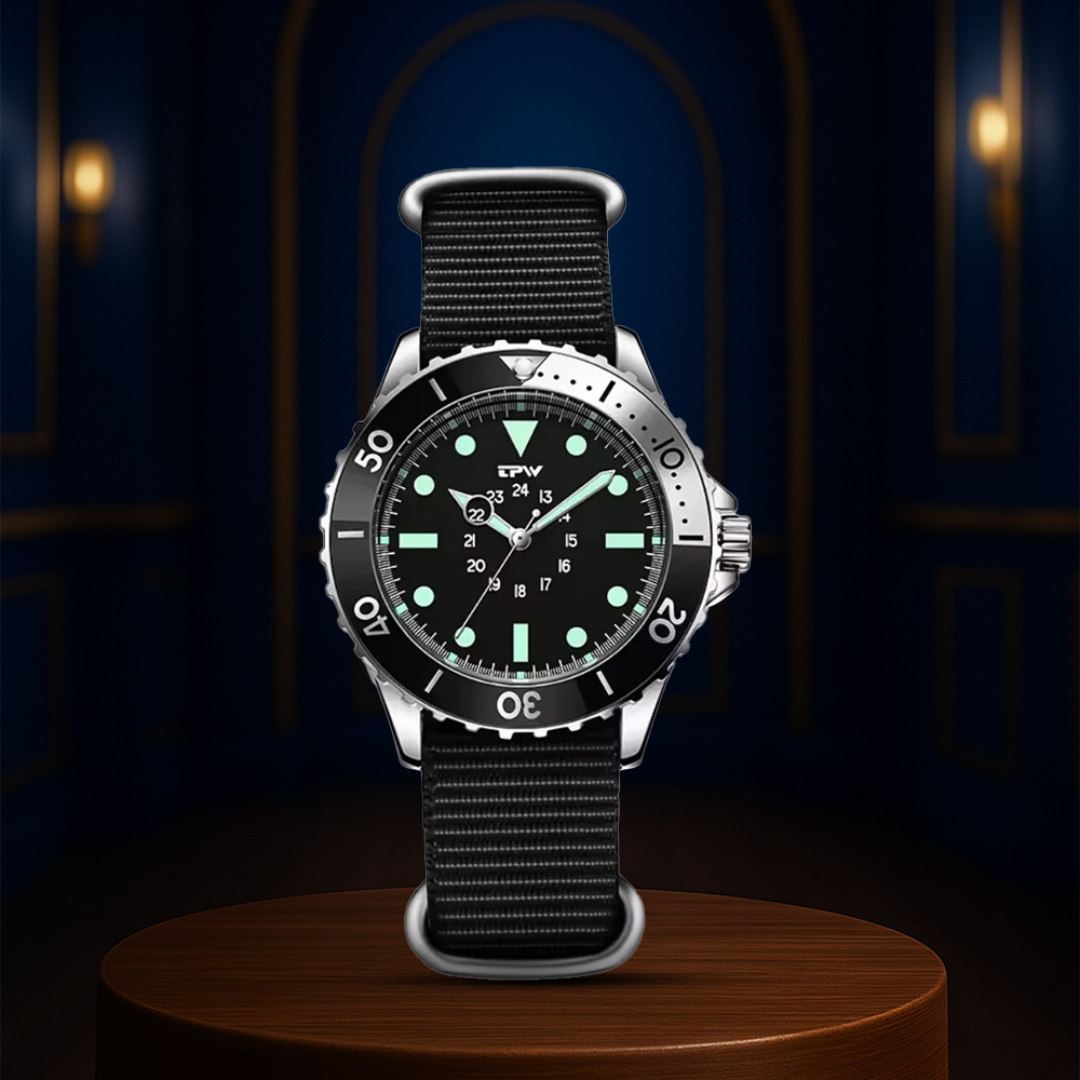 Robert™ | Classic Timepiece with Luminous Markers | 41mm