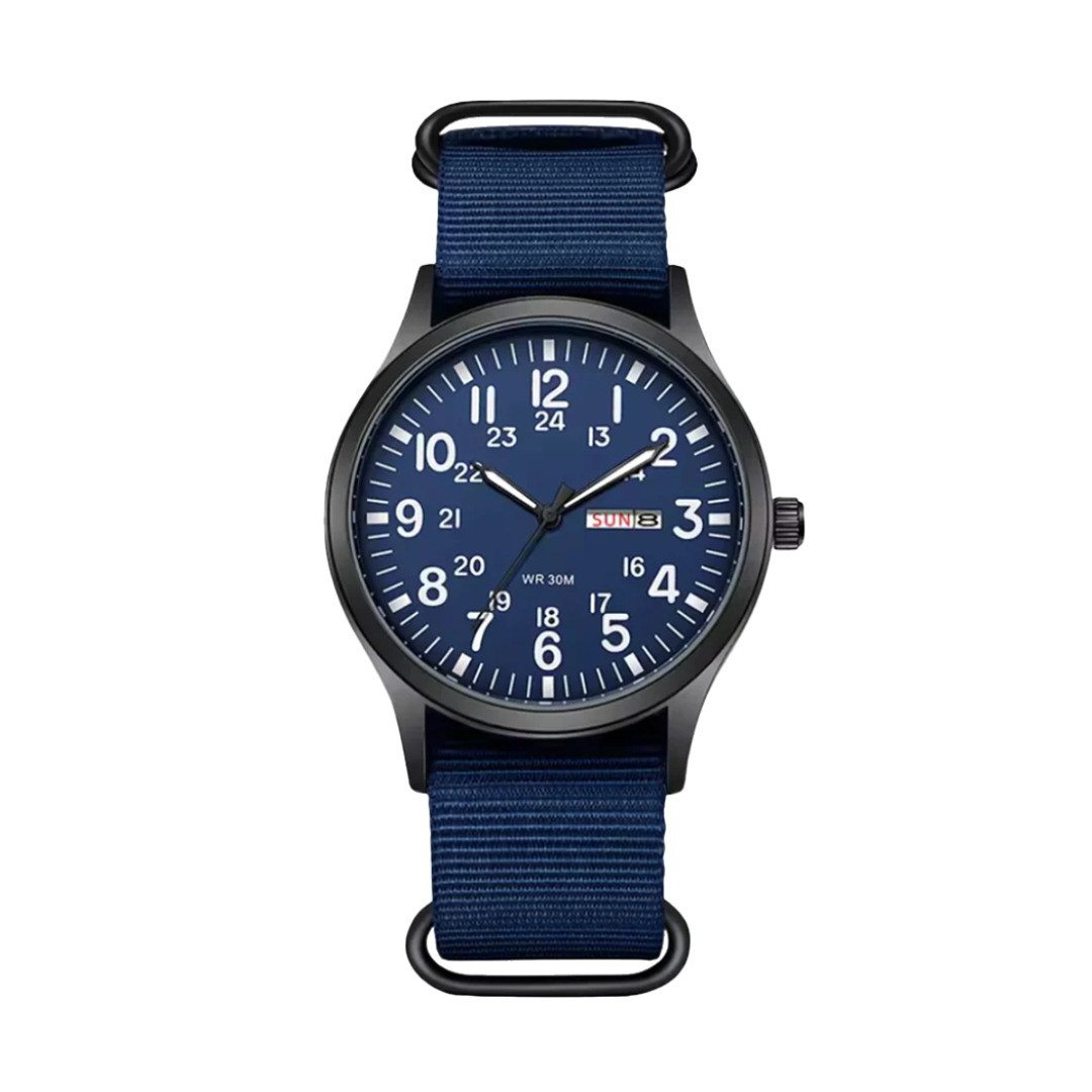 Thomas™ | Minimalist Field Watch with Functional Strap | 42mm