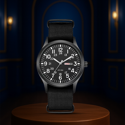 Thomas™ | Minimalist Field Watch with Functional Strap | 42mm