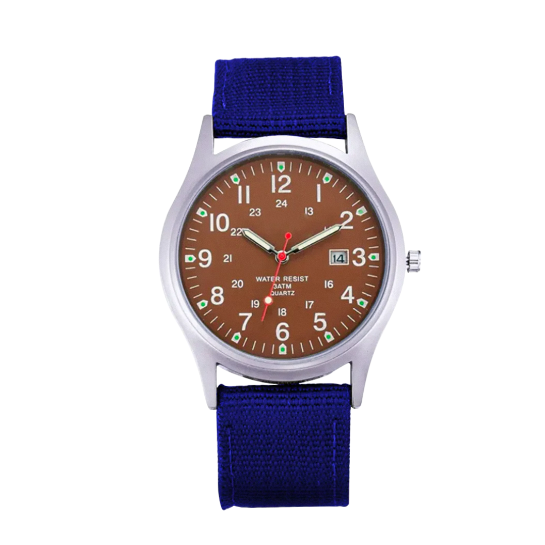 Mateo™ | Rugged Field Watch with Durable Canvas Strap | 40mm