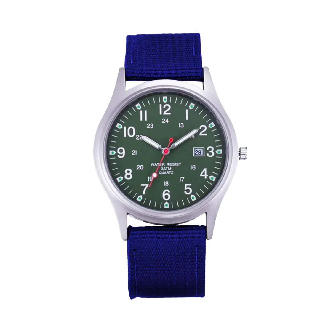 Mateo™ | Rugged Field Watch with Durable Canvas Strap | 40mm