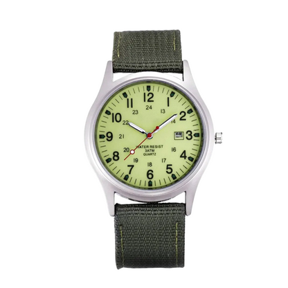 Mateo™ | Rugged Field Watch with Durable Canvas Strap | 40mm