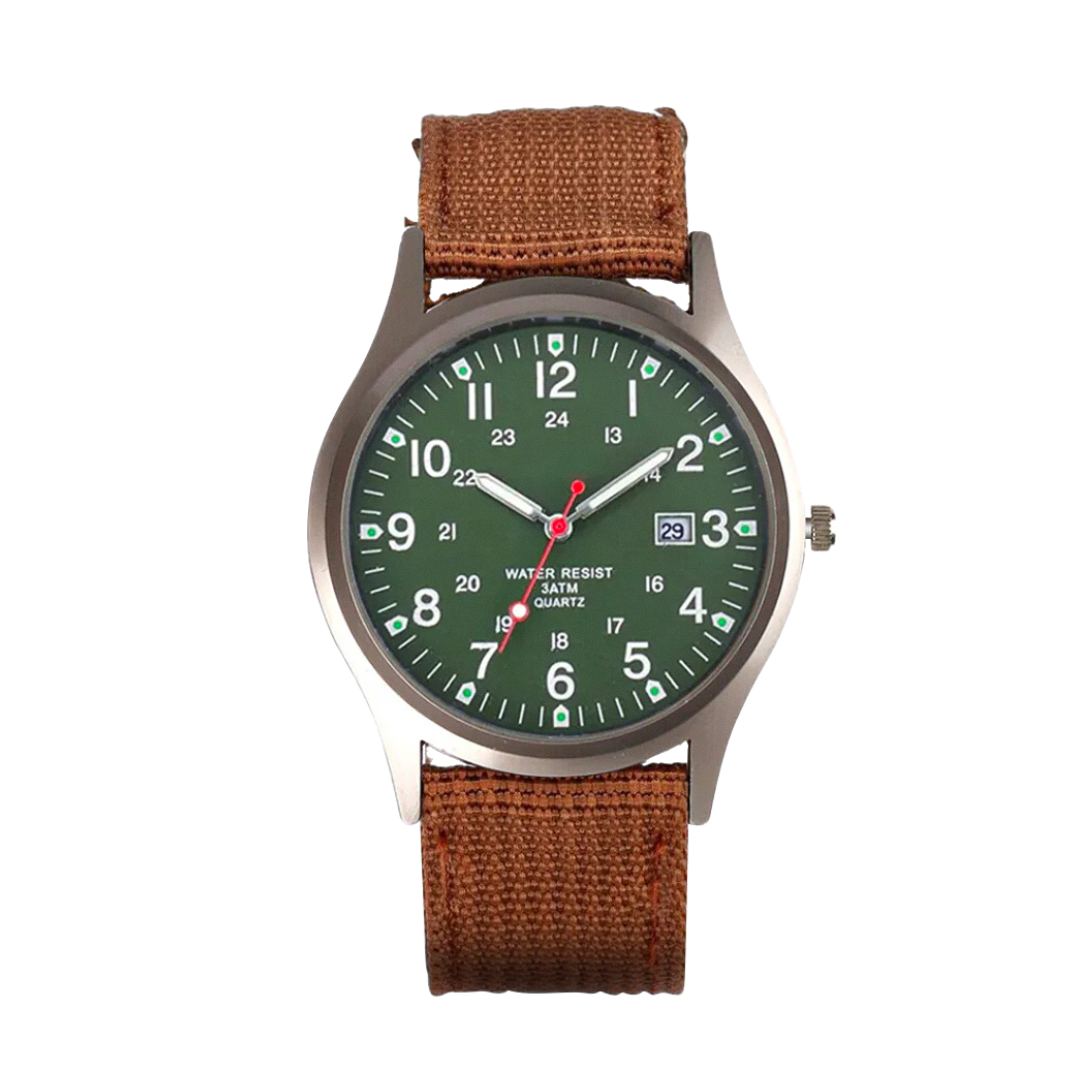 Mateo™ | Rugged Field Watch with Durable Canvas Strap | 40mm