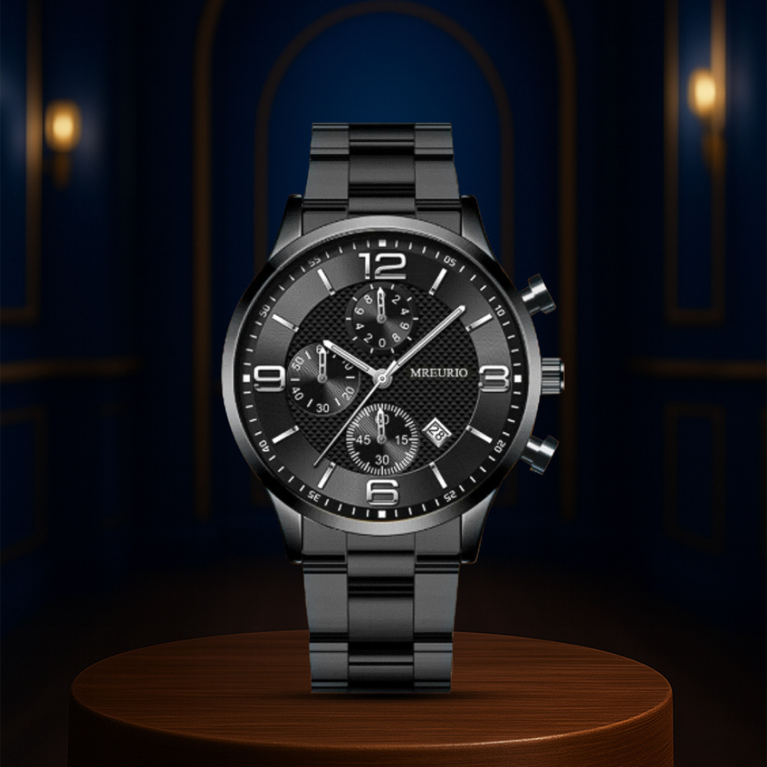 Eli™ | Premium Executive Men's Timepiece Watch | 41.5mm