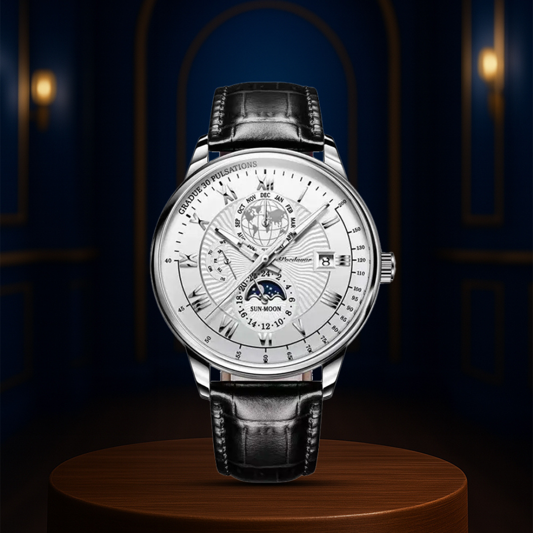 Xavier™ | Modern Luxury Slim Quartz Timepiece Watch | 40mm