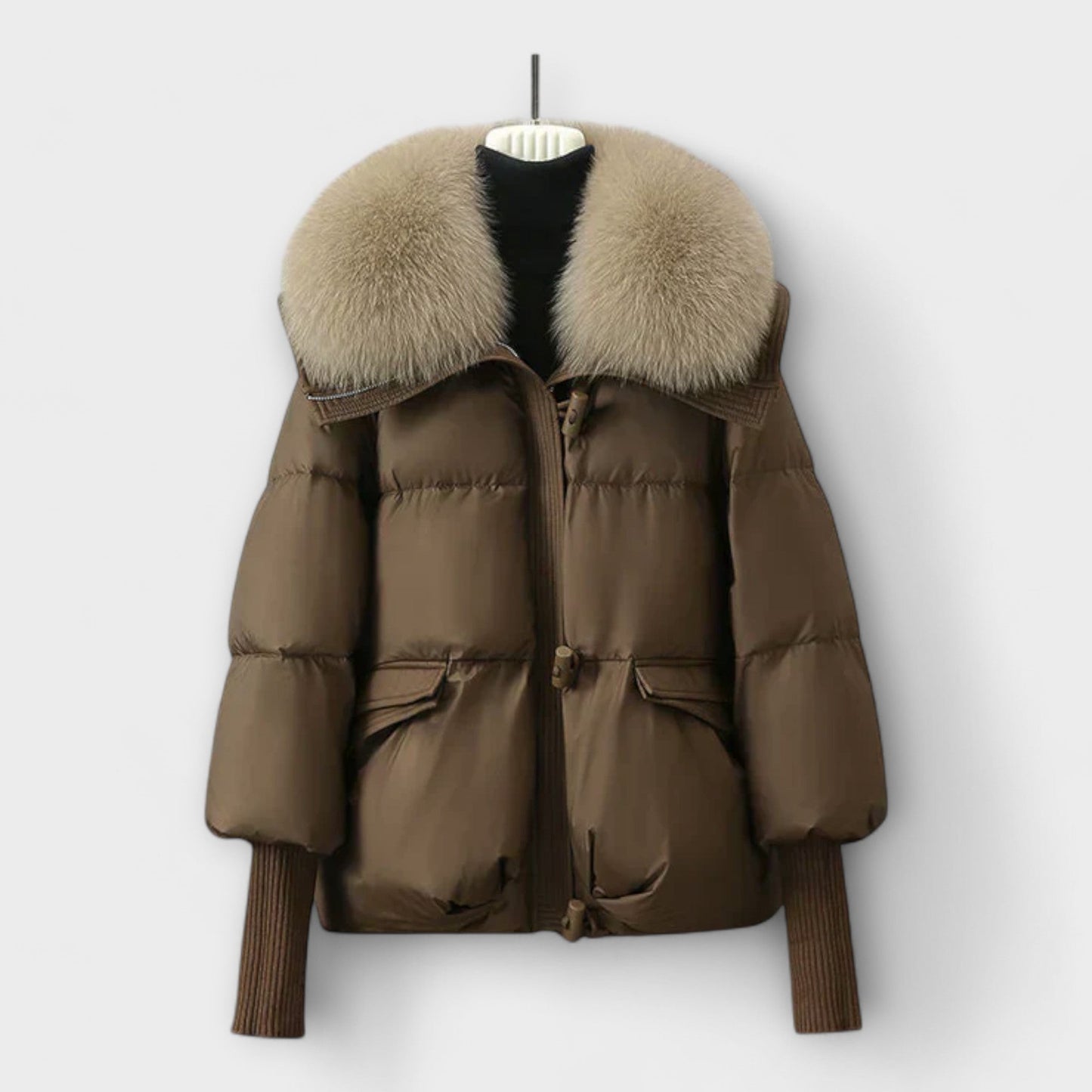 LUSINA™ – ELEGANT JAKKE MED PELS