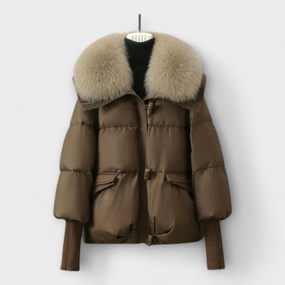 LUSINA™ – ELEGANT JAKKE MED PELS