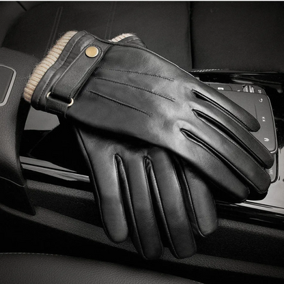 Louis | Gloves with Knit Cuff