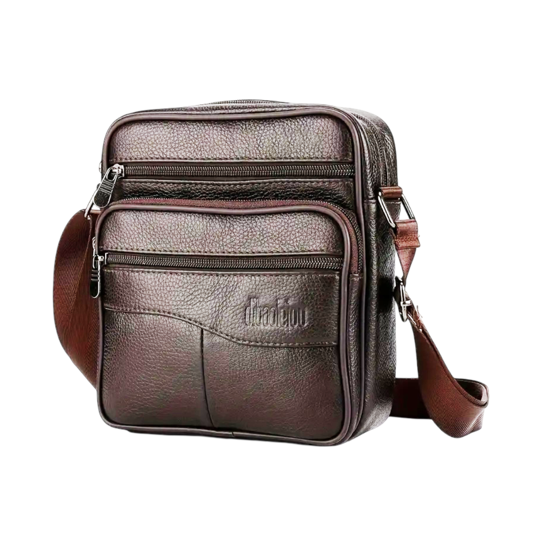 Arlo | Leather Multifunctional Shoulder Bag for Men