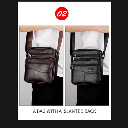 Arlo | Leather Multifunctional Shoulder Bag for Men