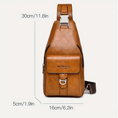 Silas | Vintage Crossbody Bag for Men