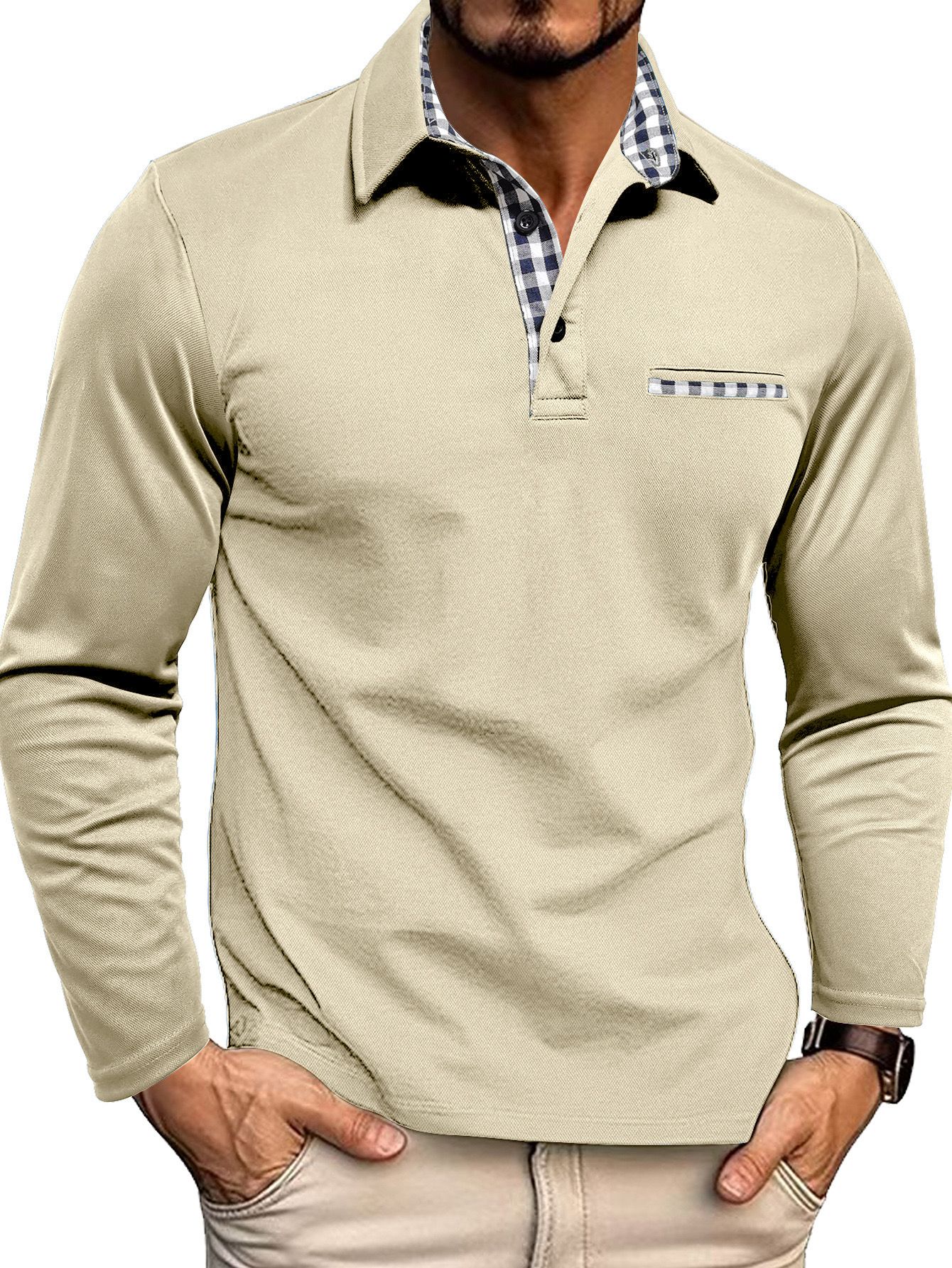 H&L Long Sleeve Polo Shirt