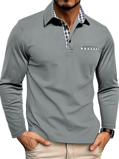 H&L Long Sleeve Polo Shirt