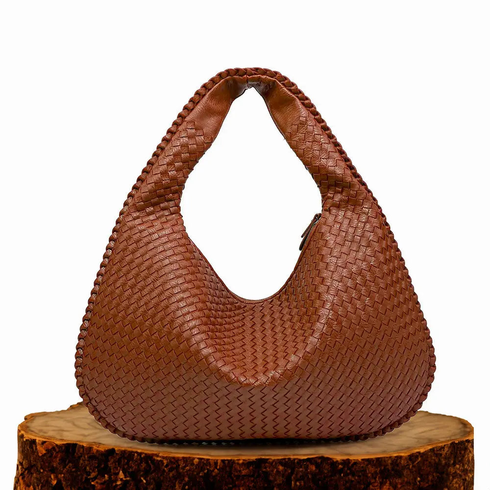 Woven Hobo Bag - Junie's Timeless Style