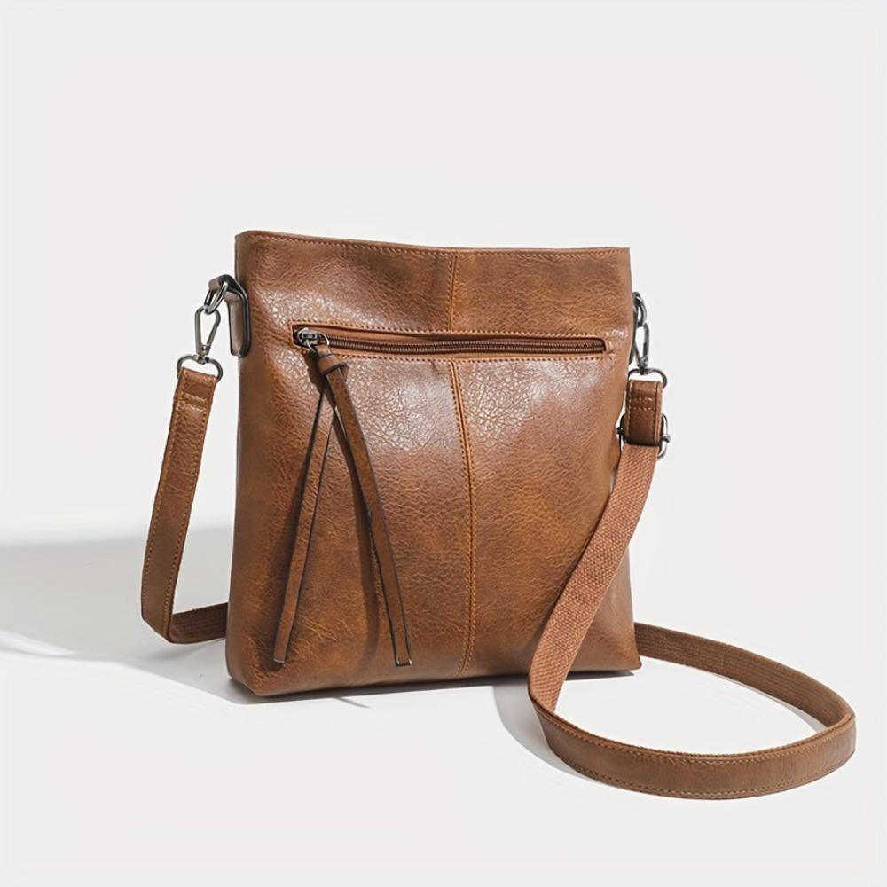 Lena™ Retro Square Crossbody Bag