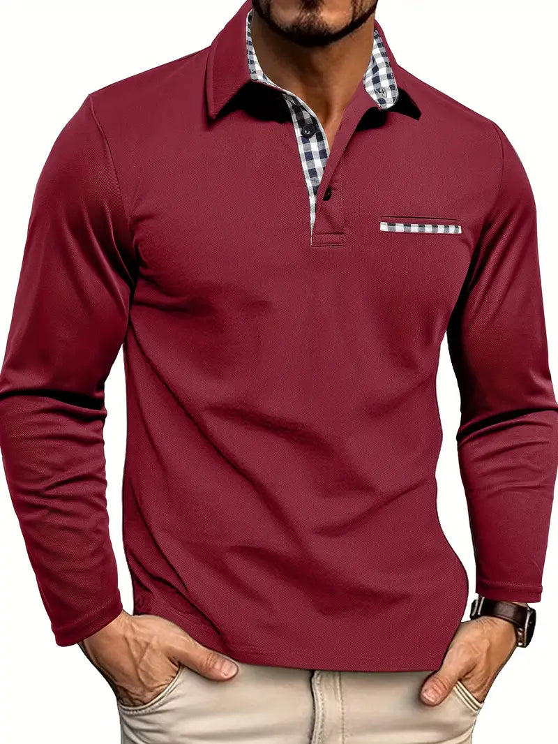 H&L Long Sleeve Polo Shirt