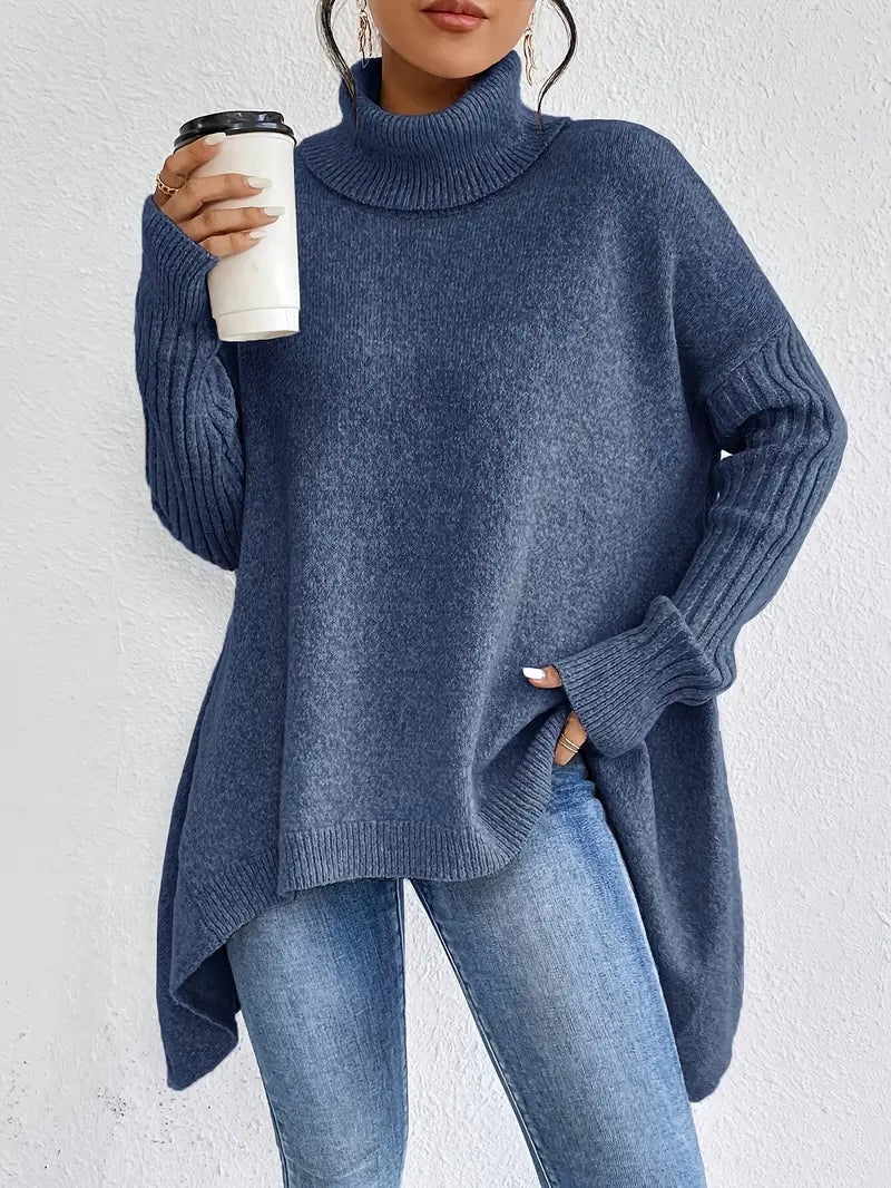 BRIGITTE™ – LONG ROLL NECK JUMPER