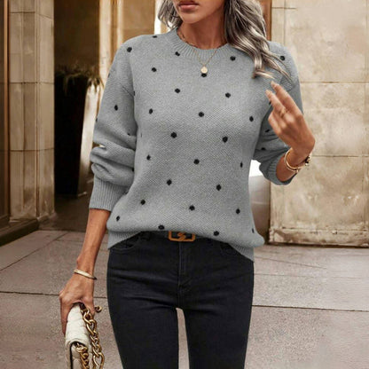 Lilah™ | Polka Dot Knit Jumper
